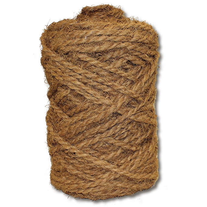 Corde de coco 2 fois, 10 mm, bobine de 2 kg