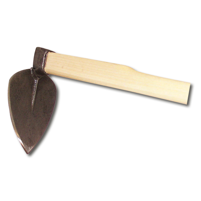 Piochard en forme de coeur, grandeur de la lame 19 x 15.5 cm