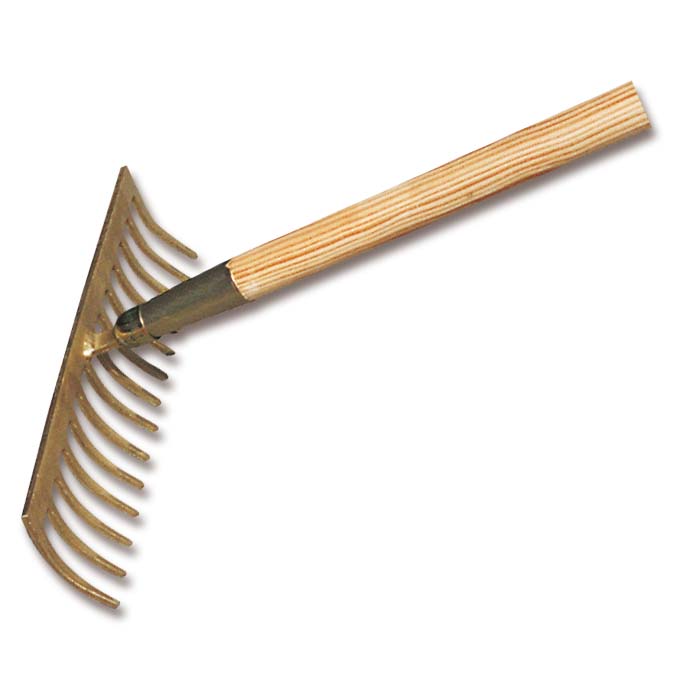 Gartenrechen GLORIA-Spezial 14 Zinken, 35 cm breit