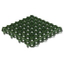 Dalles gazon, en plastique vert, 50 x 50 cm