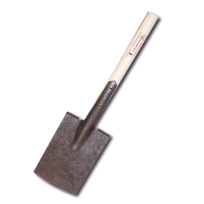 Bêche pour jardinier, forgé à main, lame 28x18 cm