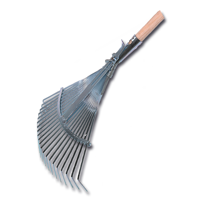 Balai à feuille avec manche, largeur réglable de 31-43 cm