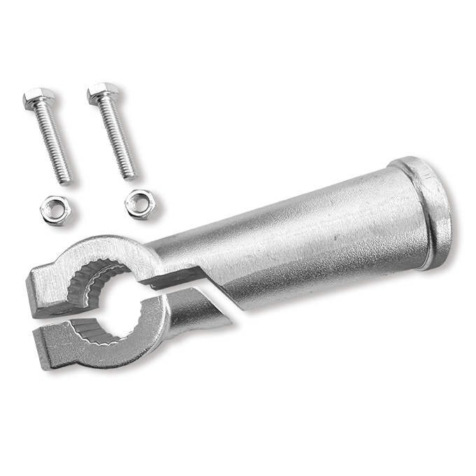 Porte-manche en aluminium pour râteau à foin art. 207.160