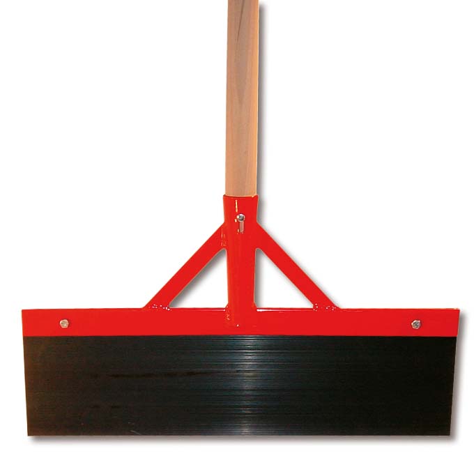 Stossscharre mit Seitenstreben, 50 cm breit, 120 cm Stiel