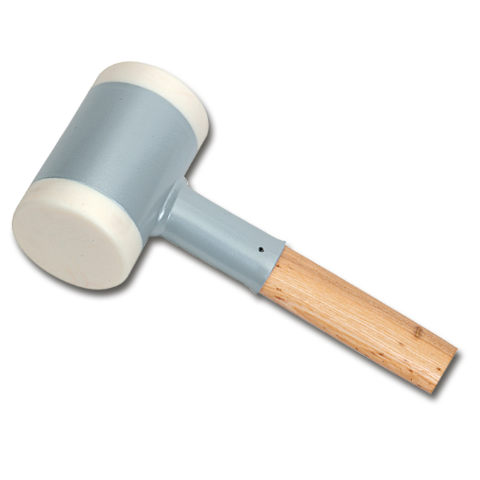 Masse en nylon, manche 80 cm, poids 4.8 kg