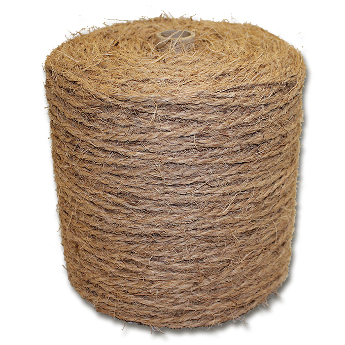 Ficelle de coco 2 fois, 4 mm, bobine de 2 kg