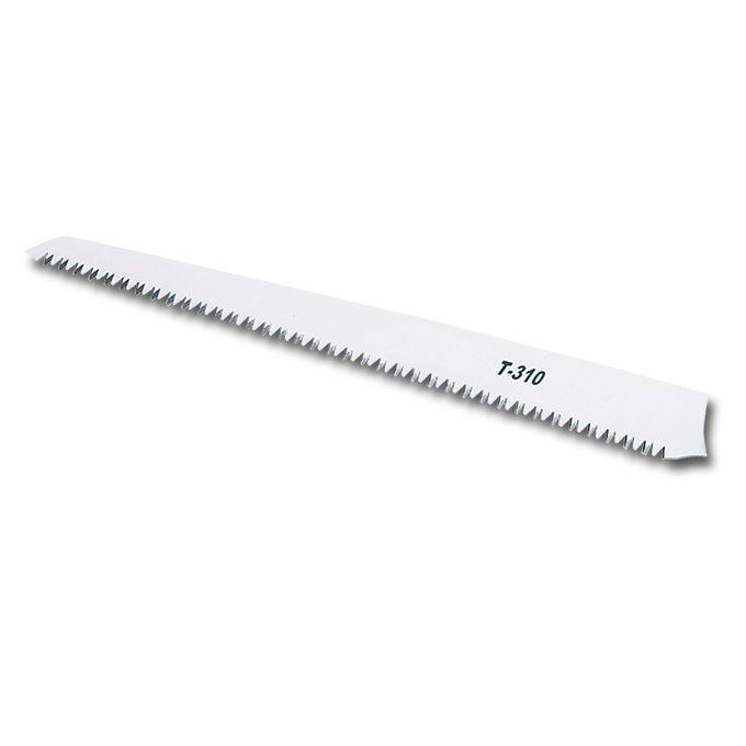 Lame de rechange pour scie de jardinier de Corée T-310 art. 205.840, droite, longueur 31 cm