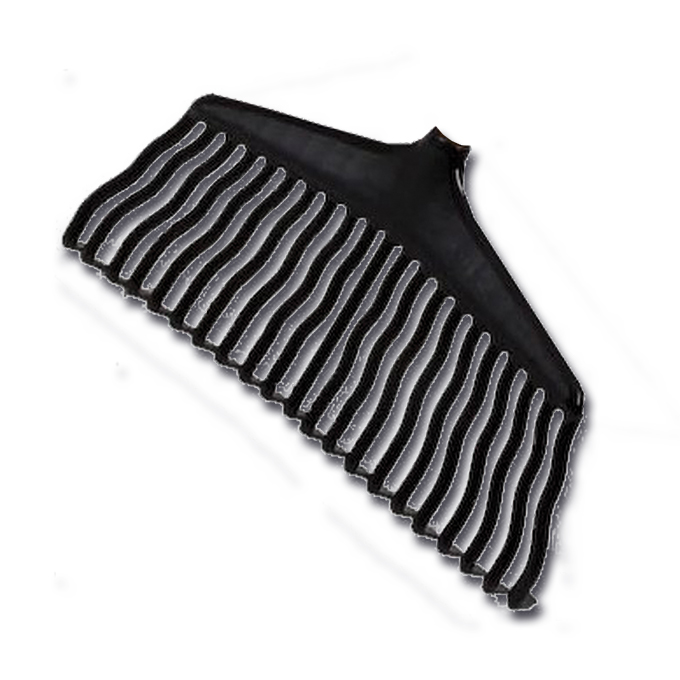 Balais à feuilles en plastique sans manche, largeur 36 cm