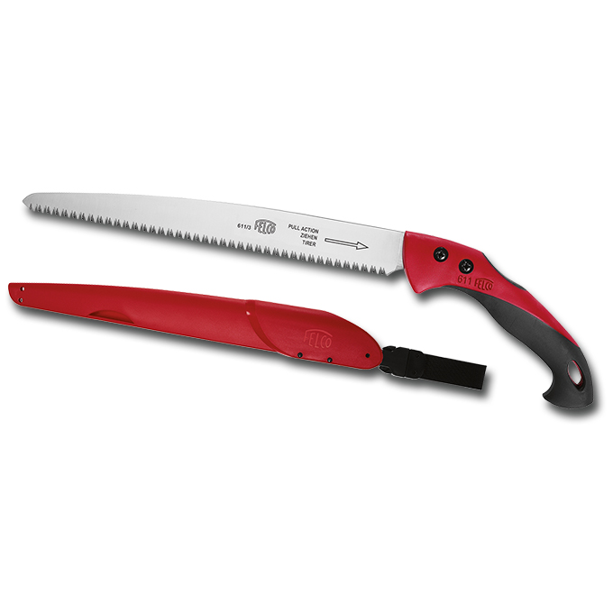 Scie de jardinier FELCO 611, longueur de la lame 33 cm, avec étui