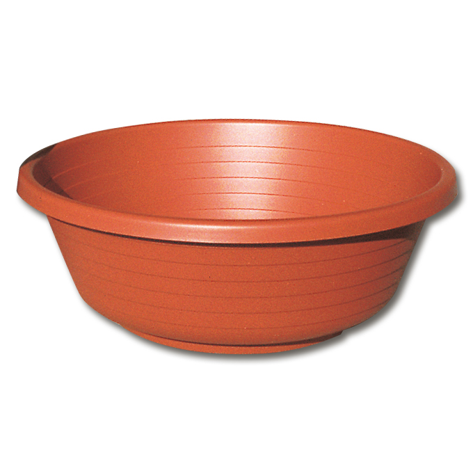 Terrine à fleurs rouge brique ø 35 cm