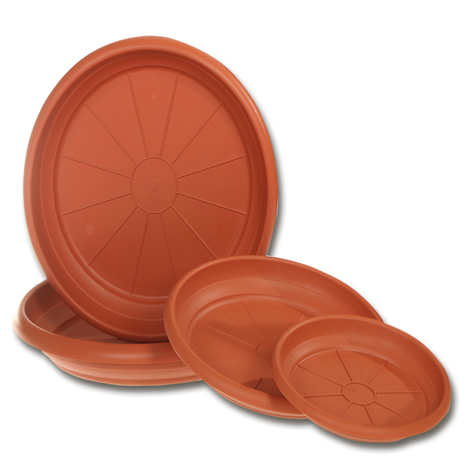 Support rouge brique ø 18 cm