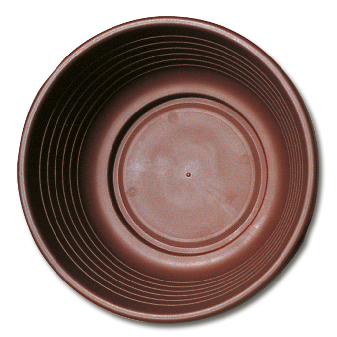 Terrine à fleurs brun foncé 45 cm ø