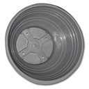 Terrines à fleurs avec trous anthracite ø 30 cm