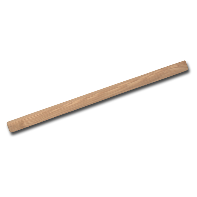 Manche de rechange en bois pour marteau en caoutchouc art. 208.440, longueur 34 cm