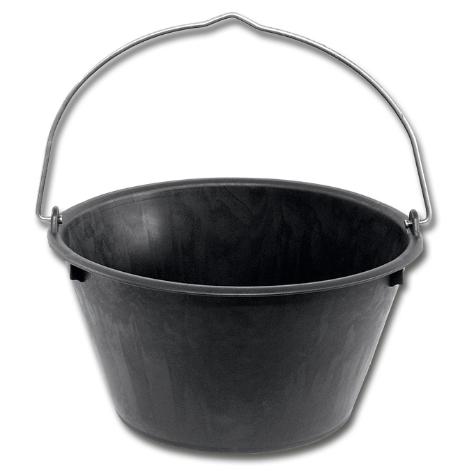 Pflasterkessel, aus Kunststoff, Inhalt 12 Liter
