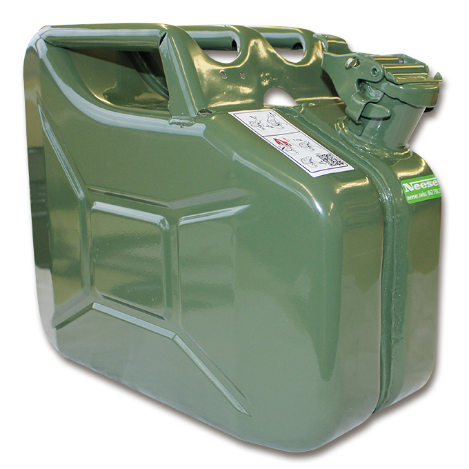 Benzinkanister, 10 Liter, 35 x 27 x 16 cm gross