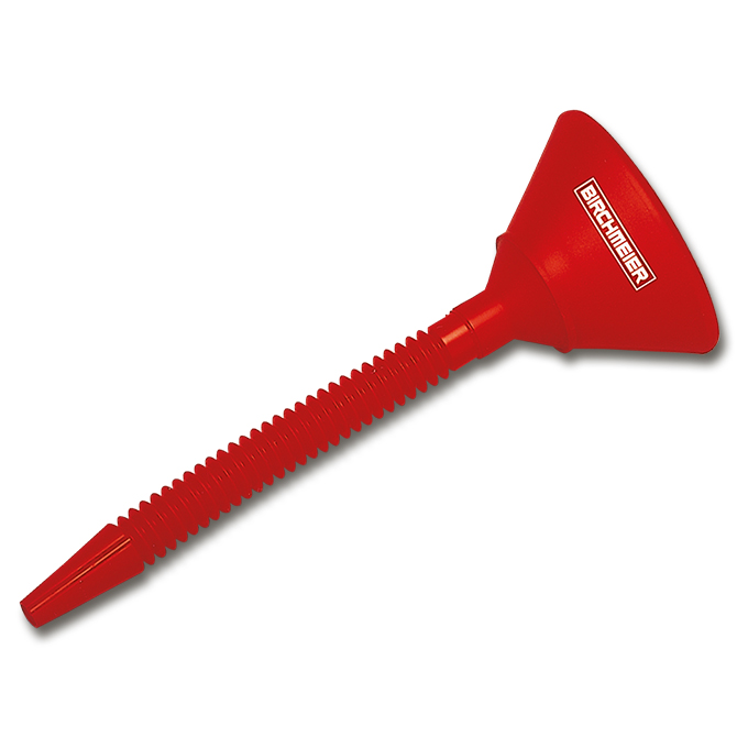 Entonnoir à benzine, avec filtre et tuyau 35 cm