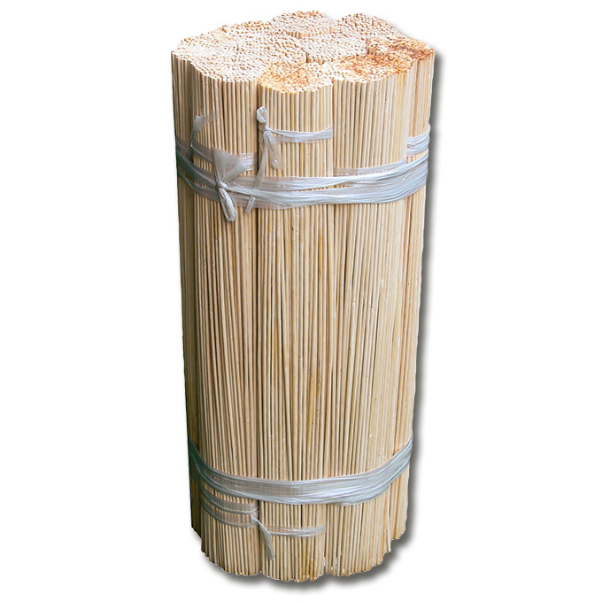 Bambussplitt natur 60 cm ø 5 mm, Bund à 2500 Stück