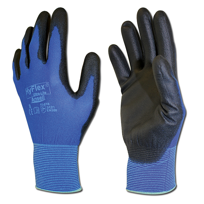 Floristenhandschuh ANSELL blau, Grösse 10