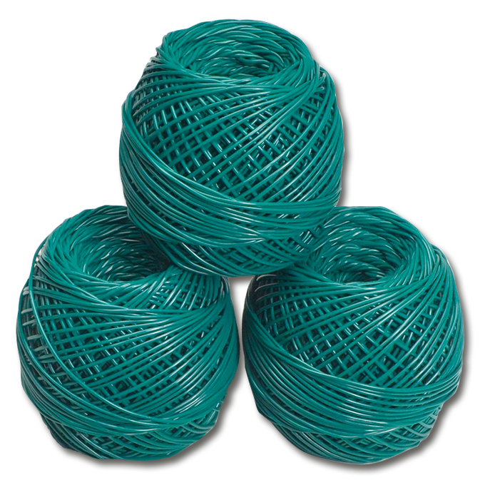 Bindeschlauch extra elastisch grün, 3.5 mm ø, Knäuel à 1 kg