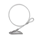 Ancre DUCKBILL modèle 40-DB1, avec câble en fil de fer, seul