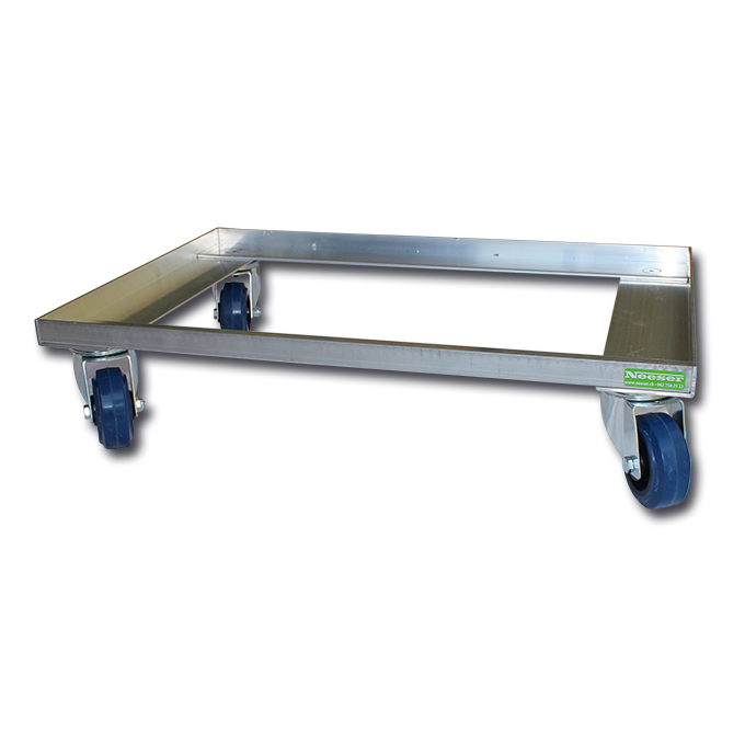 Rouleur pour corbeilles de transport, force portante 400 kg