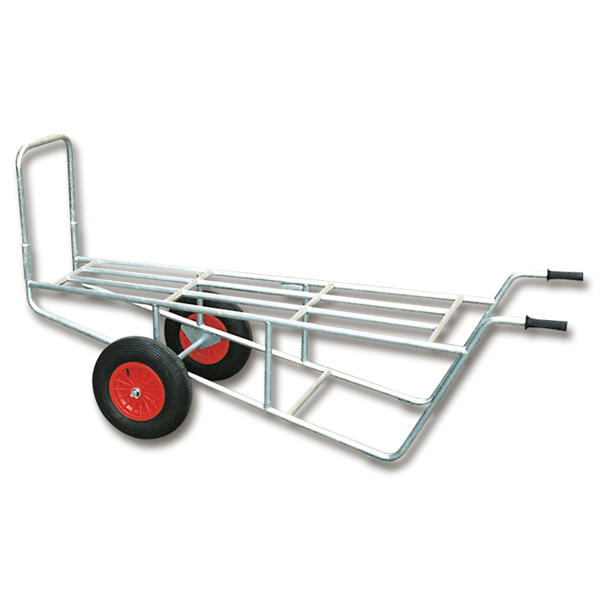 Petit chariot pour jardiniers, avec 2 roues