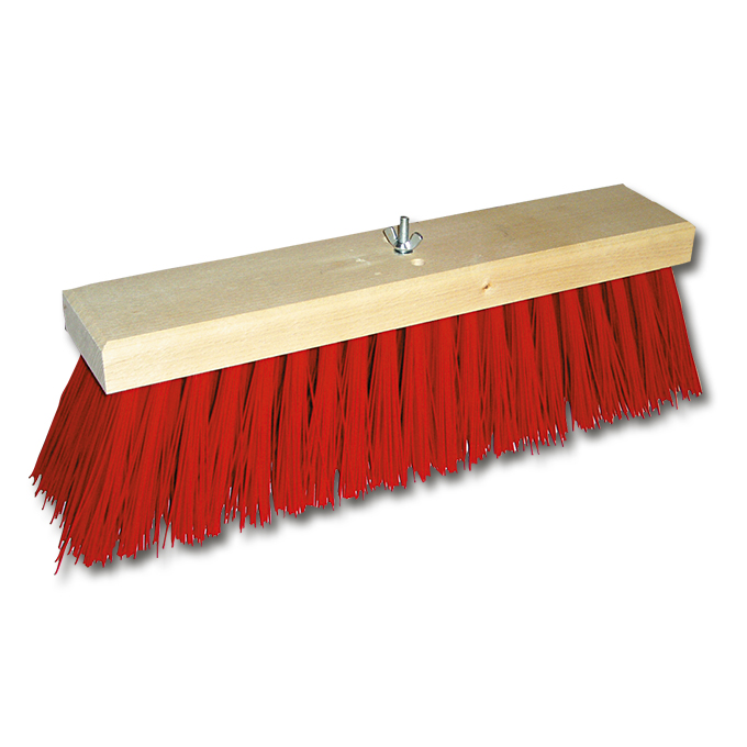 Strassenbesen, Kunstpiassava, 40 x 8 cm, ohne Stiel