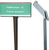 Piquet en aluminium 70 cm