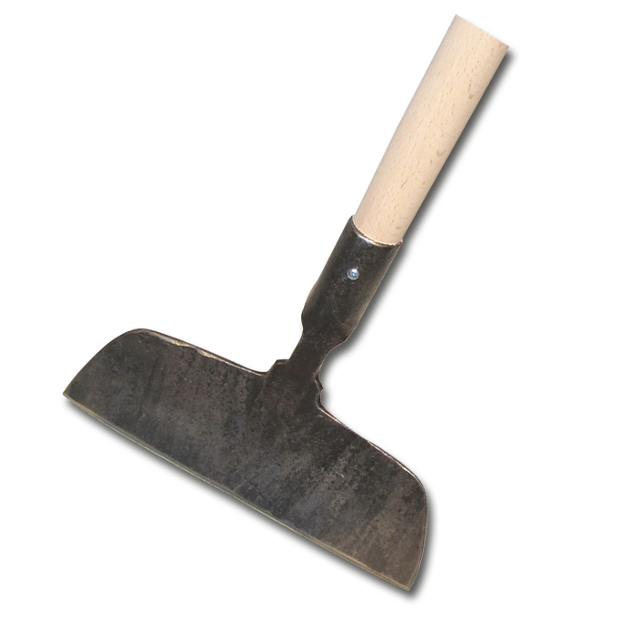 Eisscharre mit Stiel, 25 cm breit