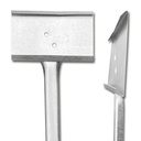 Stand-Etiketten aus Metall 50 cm