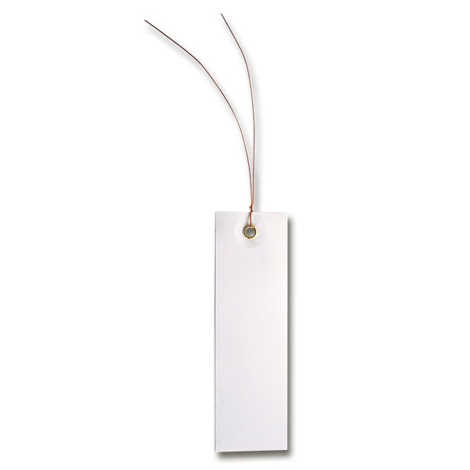 Étiquettes à suspendre blanche 100 x 30 mm, sachet de 250 pièces