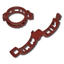 Clip de fixation pour des plantes 22 mm terracotta, 10'000 pièces