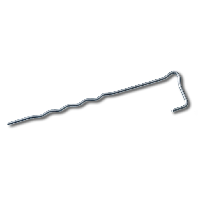 Agraffe GEOHIT L-förmig, blank 30x3 cm, 500 Stück