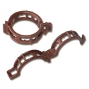 Clip de fixation pour des plantes 25 mm terracotta, 9000 pièces