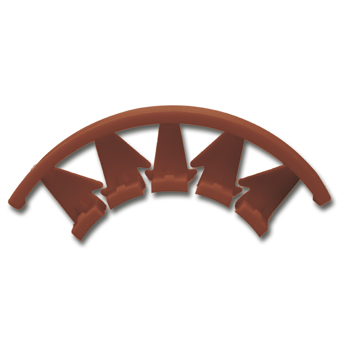 Renfort demi lune 5 mm blanc, flexible, 20'000 pièces