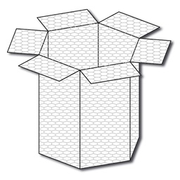 [137.725] Corbeilles de protection contre les campagnols galvanisé 50x50cm