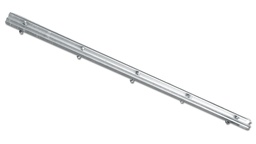 [137.325] Barre en fer en U zingué 100 cm