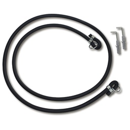 [131.010] Corde en caoutchouc pour couche simple longueur 155 cm