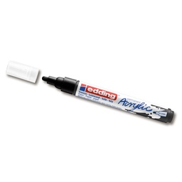 [424.210] Marqueur acrylique «EDDING 5100», noir, largeur de trait 2-3 mm