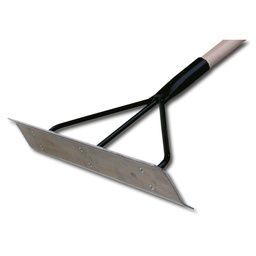 [208.173.60] Teerkrücke S-förmig gebogen, 60 cm breit, mit Stiel 170 cm