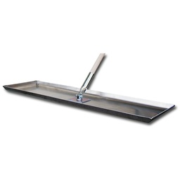 [208.125.63] Betonschieber, Grösse 63x30 cm, mit Stiel 220 cm