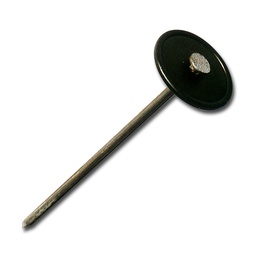 [135.220] Befestigungsnagel für Bändchengewebe mit Plastikplatte