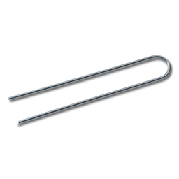 [135.242] Agrafe en U non zinguée 15x3x15 cm, 250 pièces