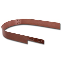 [138.015] Randbegrenzung Stahl braun pulverbeschichtet 3 mm x 10.2 cm
