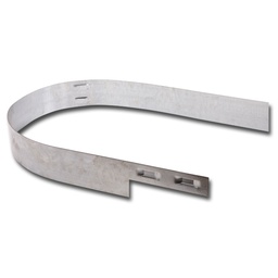 [138.035] Bordure acier zinguée 3 mm x 10.2 cm