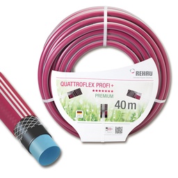 [150.170] Gummischlauch QUATTROFLEX PROFI 19 x 4.0 mm, Rolle à 40 m