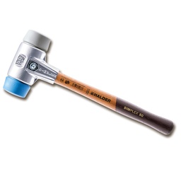 [208.452.40] Maillet SIMPLEX ø 40 mm bleu/gris, boîtier en aluminium