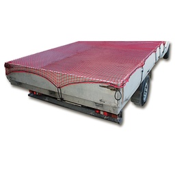 [242.035] Abdecknetz rot knotenlos, 350 x 500 cm