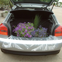 [452.020.L] Kofferraum-Schutzfolie transparent 100x150 cm